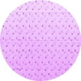 thumbnail image 1 of Ahgly Company Indoor Round Solid Purple Modern Area Rugs, 5' Round, 1 of 4