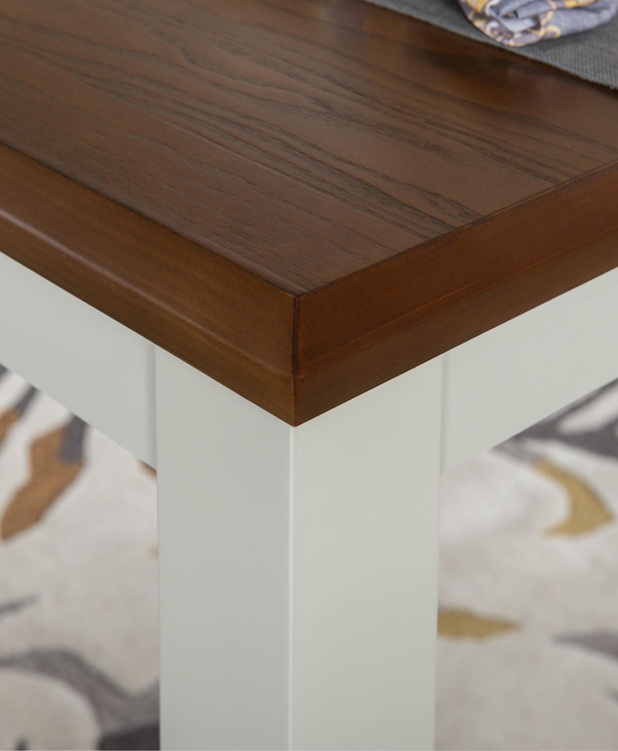 Lander 5-Piece Dining Set, Brown