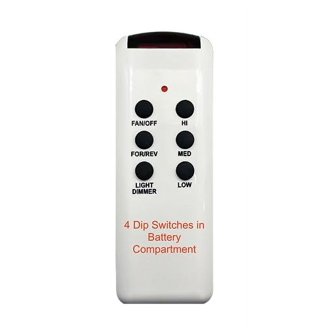Hampton Bay UC-9050T Ceiling Fan Remote Wall Control – Up Light & Down Light, No Reverse