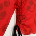thumbnail image 5 of [Officially Licensed] Miraculous Ladybug Print Bathing Suit Cover Up for Women with Long Sleeve, M, 5 of 7