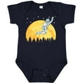 thumbnail image 3 of Inktastic Space Outerspace Moon and Astronaut Boys or Girls Baby Bodysuit, 3 of 4