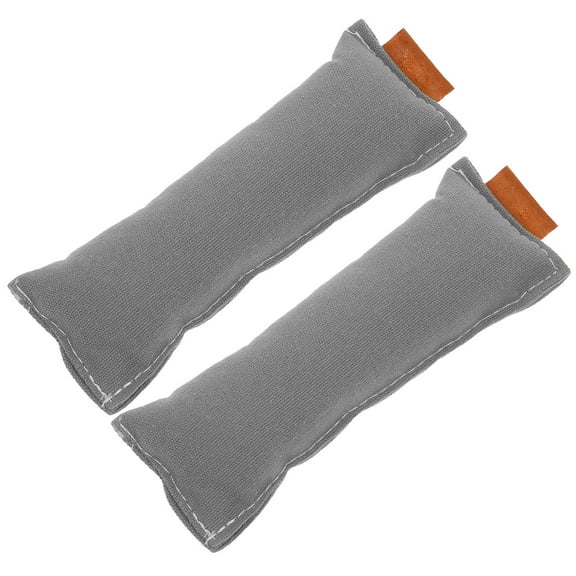 Niceauty 2Pcs Anti-slip Elbow Cushion for Desk Cotton Light Grey for Long-term Computer Use