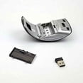 thumbnail image 1 of Maoww Wireless Folding Mouse Replacement Portable Mice External Portable Home Electronic Cordless Laptop Desktop Accessory Gray, 1 of 8