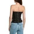 thumbnail image 2 of WeWoreWhat womens  Sequin Corset Top, 16, Black, 2 of 3