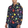 thumbnail image 2 of Hoodies for Men - Light Bulb colorful Long Sleeve Comfrt Men'S Fashion Hoodies & Sweatshirts, Sweatshirts for Men Hoodies Pullover Clothing Clothes with Pouch, 2 of 7