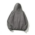 thumbnail image 2 of Double Line Letters Hooded Sweater - Hipster Monogram Hoodies for Men and Women, 2 of 4
