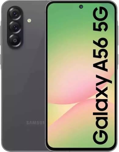 Samsung Galaxy A56 5G AI, 256GB+12GB RAM, Android Smartphone, Global Version, Unlocked β Awesome Graphite