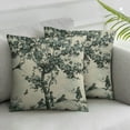 thumbnail image 3 of Black Toile Throw Pillows Vintage French Cottage Decor Toile Pillows Cases for Sofa Couch Bedroom, 3 of 7