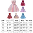 thumbnail image 5 of Flower Girls Sequin Dress Rainbow Tutu Birthday Party Princess Dress Pageant Gown, 5 of 5