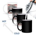 thumbnail image 4 of 3dRose, Zodiac Series Metal Leo Look Art, 11oz Magic Transforming Mug, 4 of 8