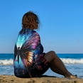 thumbnail image 3 of Wildflowers Butterfly Beach Towel Microfiber Beach Towels Sand Free Quick Dry Lightweight Travel Towels, 3 of 7