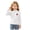 #style-01 White, variant on CFXNMZGR Long Sleeve Girls Shirts Girls Shirts Printed Long Sleeve Graphic T Shirts (Pink,3-4 Years)