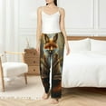 thumbnail image 2 of Fotbe Streamside Meditating Fox Women's Pajama Pants,Sleepwear Pants,Pj Bottoms Drawstring And Pockets-Large, 2 of 7