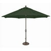 Simply Shade Catalina Octagon Push Button Tilt Umbrella in Bronze/Forest Green