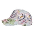 thumbnail image 5 of Naloa Original Classic Low Profile Hat Men Women Baseball Cap Dad Hat Adjustable Unconstructed Vintage Rose Print Cap, 5 of 9