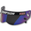 thumbnail image 2 of Simpson Racing 1023-17 Helmet Shield Iridium X Bandit, Diamondback, Skull and RX, 2 of 7