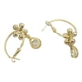 thumbnail image 6 of Flower zircon new trendy, unique, fresh, sweet, and high-end ear clasp, 6 of 10