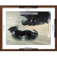 thumbnail image 5 of Art.com Dog On A Leash Giclee Print by Vintage Apple Collection, Brown Frame Wall Art, 21" x 17", 5 of 5