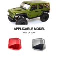 thumbnail image 1 of maskred 1pcs Wear-resistant Axle Cover For Axial 1/6 SCX6 RC Car Accessories RC Car Part Black, 1 of 6