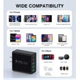 thumbnail image 4 of [Cargador] Cargador de pared Dulums USB C de 50 W y 5 puertos PD Fast Charge, 4 of 7