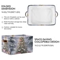 thumbnail image 2 of Christmas Gifts and Trees Storage Basket Large Bin Laundry Boxes Toys Foldable Home Organizer Bag 14.2x10.2x8.3 Inches 1 PC, 2 of 8