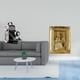thumbnail image 2 of Estatua de cámara de resina, modelo de adorno y marco de fotos, soporte para tarjetas, accesorio decorativo para gabinetes, bares, escritorios familia, 2 of 8