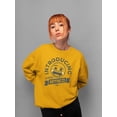 thumbnail image 2 of Introducing Happiness - Retro Laughing Emoji Women's Sweatshirt, 2 of 4