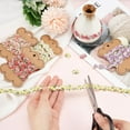 thumbnail image 3 of 6 Yards Flower Lace Ribbon 6 Colors Floral Lace Trim 5/8 inch(15mm) Decorating Lace Flower Embroidered Trim Ribbon for DIY Wedding Applique Sewing Craft Scrapbooking Upholstery Patchwork Mixed Color, 3 of 6