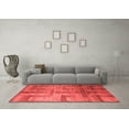 thumbnail image 3 of Ahgly Company Indoor Rectangle Abstract Red Modern Area Rugs, 5' x 8', 3 of 4