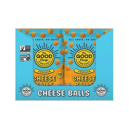 The Good Crisp Cheddar Cheese Balls 8/4oz, 514630