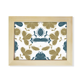 thumbnail image 1 of Floral clasico patron decorativo de oro Escritorio de madera Arte Pintura 6x8 pulgadas marco de foto foto, 1 of 4