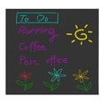 thumbnail image 5 of Uxcell 24" x 41" x 0.04" Magnetic Dry Erase Board Blackboard Sticker Flexible, Black 1 Roll, 5 of 6