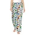 thumbnail image 2 of Lsque Art Of Livings Print Women's Pajama Pants, Lounge Pant - Comfortable Home Wear,Elastic Waistband, Stylish Design-XX-Large, 2 of 9