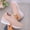 Pink, variant on Women's Wedge Mesh Upper Sandals, Easy Wear Sole Ventilated Structure Warm Weather Ready Fashionable Casual Footwear Black 9