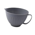 thumbnail image 4 of Mezcla de tazón de con tazón con boestres que ahorran salentador para servir tazón para hornear, preparar, cocinar almacenamiento de alimentos de gris, 4 of 8