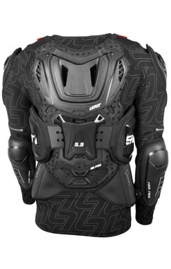 Leatt Adults 5.5 Motocross MX Enduro Body Protector Armour Black