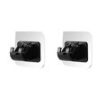 thumbnail image 4 of 2Pcs Curtain Rod Holder Curtain Pole Brackets Curtain Poles Kitchen Bathroom Fixed Rod Bracket, 4 of 5