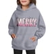 thumbnail image 4 of Sudadera con capucha para niñas y niños, sudadera de manga larga con cuello redondo y estampado de moda, jersey con bolsillo, sudadera de poliéster para niñas, 4 of 8