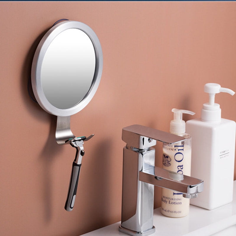 Stainless Steel Anti Fog Shower Mirror Bathroom No Fog Shaving Fog Free Mirror For Home Bathroom 