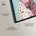 thumbnail image 4 of Pastel Cheetah Bubblegum Shadowbox Print Glam Wall Decor by Art Remedy, Black Frame, 10 x 15, 4 of 7