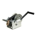 thumbnail image 2 of 2 Dual Speed Winch 3200LBS Hand Winch With Hand Brake Trailer Winch For Boat With Belt Webbing Strap ,Excellent Towing Capacity, 2 of 6
