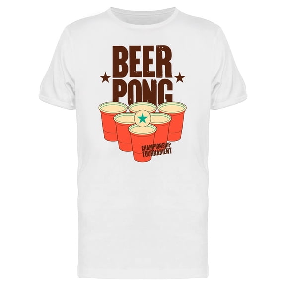 Beer Pong Championship Tee Men's -Image by Shutterstock