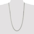 thumbnail image 5 of 925 Sterling Silver High Polished 6mm Solid Plain Curb Link Chain w/ Lobster Clasp - 30", 5 of 5