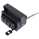 thumbnail image 1 of Panel de Interruptor Basculante de 3 Bandas, Interruptor de Palanca de Encendido y apaguado Con Voltímetro de Cargador USB PD TUPO C Y QC3.0 Para Vehículos, 1 of 7