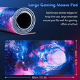 thumbnail image 4 of Gaming Mouse Pad, Large Mouse Pad Desk Pad, 31.5×15.75In XXL Mouse Pad Desk Mat, Galaxy Gaming Mousepad, Mouse Pads for Desk, Big Mouse Pad with Non-Slip Base, Extended Mouse Pad, 4 of 6
