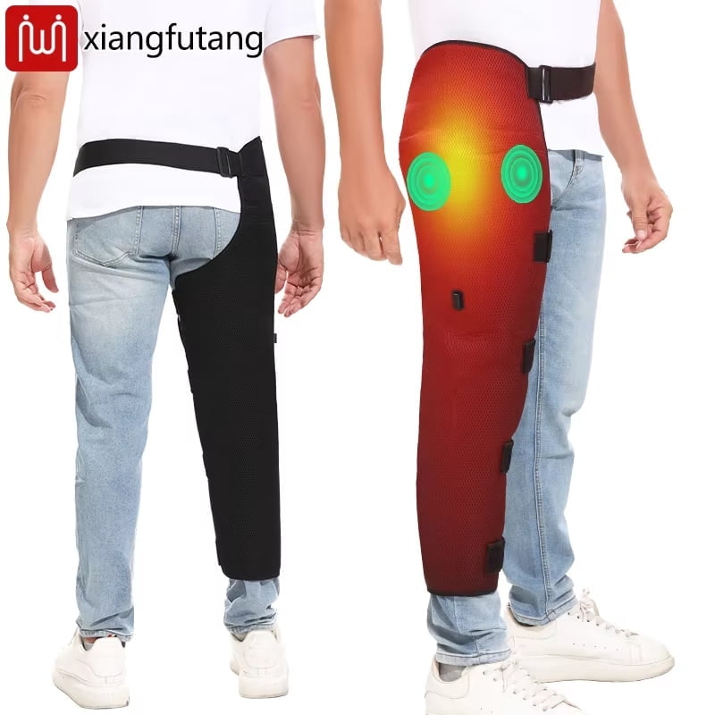 Infrared heating massager for legs with vibration function
