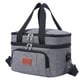 thumbnail image 4 of Eigraketly Bolsa de almuerzo portátil Camping Picnic Refrigerador aislado de gran capacidad Comida Bebida Botella de leche Bolsa Cierre de Kits de desorden para acampar, 4 of 6