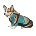 thumbnail image 3 of Bingfone Blue Watercolor Duck Dog Clothes Hoodie, Pet Winter Coat,Puppy Sweatshirts for Small Dogs Boy Girl,Suitable for All Breeds-XX-Large, 3 of 6