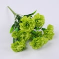 thumbnail image 1 of 11Head Carnation Artificial Flowers Plastic Fake Plants Home Party Wedding Decor, 1 of 8