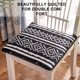 thumbnail image 4 of Cojín cuadrado extraíble y lavable para silla con lazos, cojín de asiento cómodo y transpirable antideslizante, 4 of 5